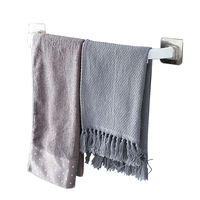 Étagère de Douche Murale Support de Rangement Organisateur Étagères de Douche Porte-Serviettes et Chaussons Accessoires pour la Maison et la Salle de Bain
