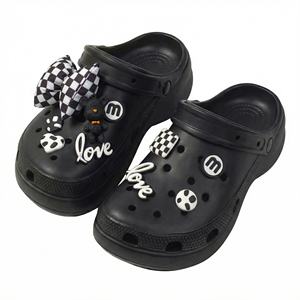 Sabots Mary Jane unisexe Yearning Violent Bear, mode dimensionnelle, en maille d'été, recyclables, antidérapants, souples, à plateforme plate, rehaussants - Product Image 4