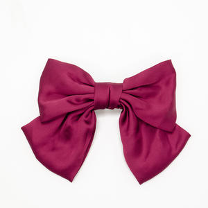 Pinza para el pelo de cinta de satén para niña y mujer, horquilla con lazo grande, lazos para el pelo de <span class=keywords><strong>Jojo</strong></span> Siwa, horquilla para el pelo de moda - Product Image 4