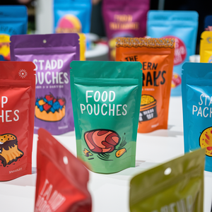 Mini Mylar túi đứng lên túi ống đồng in Zip khóa Túi mỹ phẩm PE tùy chỉnh in 5g 10g 14g c-p-l-mylar Túi 5x8 chấp nhận - Product Image 6