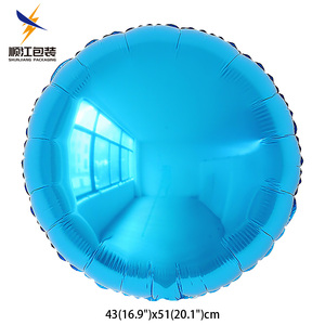 18 Inch Round Shaped <strong>Aluminum</strong> <strong>Foil</strong> <strong>Balloons</strong> For Wedding And Party Decorations Solid Color Helium Customized Logo <strong>Balloons</strong> - Product Image 3