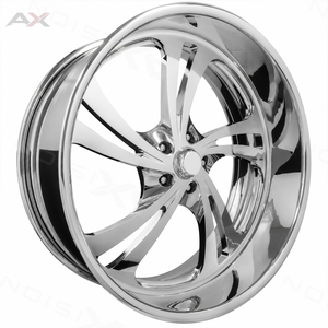 Jantes forgées en aluminium 20 22 24 pouces 5x5 5x127 polies à lèvre souple 5 branches pour Chevy C10 C1500 Silverado Jantes personnalisées - Product Image 1