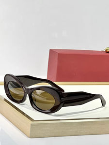 Gafas de Sol de Lujo con Armazón Ovalado Clásico de Diseño de Marca de Moda 2025, Unisex, Hechas a Mano con Armazón de Acetato, Lentes de Otras Marcas Hechas en China - Product Image 4