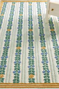 Tapis de style moderne fait à la main en laine Ellen Merchant Cottage, antidérapant, adapté aux animaux domestiques, écologique, lavable - Product Image 3