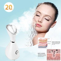 Nano Face Steamer Vaporizador facial Salón de belleza Vaporizador facial profesional con calentador de toallas