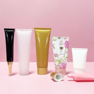 Hot Sale 10m50ml 100ml 5ml Custom Hand Cream <b>Tube</b> <b>Plastic</b> Container Soft Cosmetic Packaging - Product Image 5