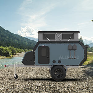 Mini <span class=keywords><strong>caravane</strong></span> de voyage, <span class=keywords><strong>caravane</strong></span> de luxe à toit relevable, camping hors route, nouvelles caravanes de voyage - Product Image 3