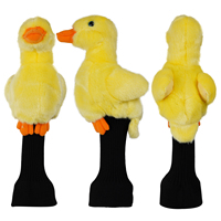 Vente en gros en stock Couvre-chef de golf en peluche animal personnalisé Club Golf Driver Cover Shark Golf Head Cover