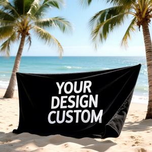 Cloudland Beach Towel Sand <b>Free</b> Luxury Beach Towel Microfiber Beach Towels with logo Custom Print High Quality - Product Image 1