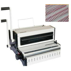 Streamline Your Paper Production With Our 2in1 MultiFunctional Wire Coil Binder Machinery Efficient Paper Product Making <b>Machine</b> - Product Image 4