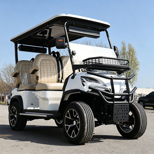 Voiturette de <span class=keywords><strong>golf</strong></span> électrique de luxe moderne 3-4 places avec moteur AC 48V, <span class=keywords><strong>prix</strong></span> de gros, vitesse maximale 30-40 km/h, certifiée CE - Product Image 5