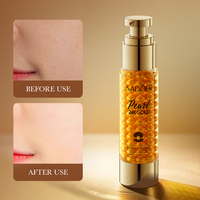 SADOER Sérum Visage au Collagène et Perle d'Or, Soin Naturel Nourrissant et Éclaircissant à l'HA et au VC, Marque Privée Disponible