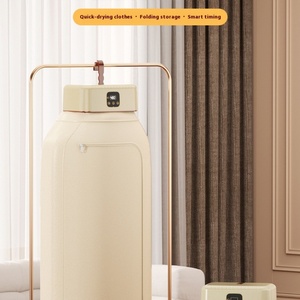 เครื่องอบผ้าแบบพับได้ ดีไซน์สวย ปี 2025 กำลังไฟ 600 วัตต์ พร้อมฝาครอบอบผ้า ประหยัดพลังงาน เงียบสงบ ใช้ในครัวเรือน ตั้งเวลาได้ 4 ชั่วโมง - Product Image 6