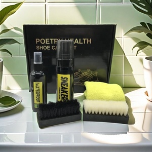 5 trong 1 tốt nhất hiệu quả thực vật tự nhiên chiết xuất giày làm sạch bảo vệ bộ Sneaker giày sạch Kit - Product Image 1