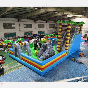 Château <span class=keywords><strong>gonflable</strong></span> sur le thème des dinosaures jurassiques 12x8m, ville <span class=keywords><strong>de</strong></span> divertissement <span class=keywords><strong>gonflable</strong></span>, <span class=keywords><strong>aire</strong></span> <span class=keywords><strong>de</strong></span> <span class=keywords><strong>jeux</strong></span> <span class=keywords><strong>gonflable</strong></span> - Product Image 3