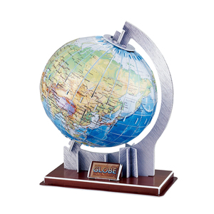 Modèle en papier en mousse EPS à assembler soi-même, <span class=keywords><strong>globe</strong></span> <span class=keywords><strong>terrestre</strong></span>, <span class=keywords><strong>puzzle</strong></span> <span class=keywords><strong>3D</strong></span> pour enfants - Product Image 2
