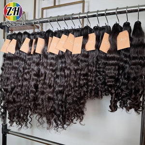 Extensiones de Cabello Humano Brasileño 100% de Grado 12A, Proveedores de Cabello Humano Virgen Crudo de Doble Trama de Alta Calidad con Cutícula Alineada - Product Image 1