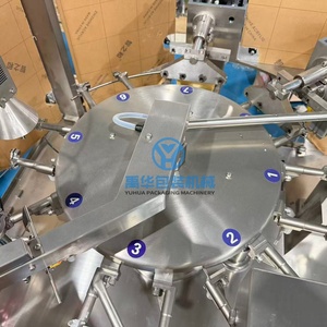 Máquina de Envasado y Llenado Automática Rotativa para Pasta de Tomate con Boquilla Preformada y Cierre de Cremallera, Certificación CE - Product Image 4