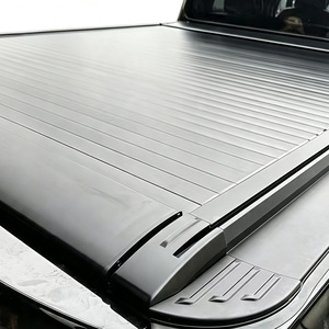 Cubierta retráctil de perfil bajo para caja de camioneta Toyota Tundra 2024-2025, <span class=keywords><strong>precio</strong></span> de fábrica, para modelos de 5.5 y 6.5 pies - Product Image 3