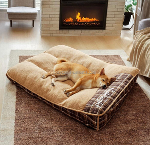 Benutzer definierte große ortho pä dische Haustier bett abnehmbare Abdeckung Komfortable Kissen Einfache Reinigung-Moderne wasch bare Haustier betten Zubehör Trusted Pet - Product Image 2