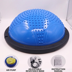 Ballon d'équilibre demi-sphère écologique pour entraînement de base, yoga, pilates et exercices de force - Product Image 2