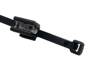 2 attaches de fixation de câble pour panneau de 1 à 3mm, extérieur dentelé, diamètre du faisceau 4-50mm, vente en gros