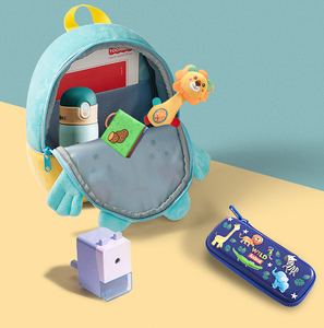 RTS-<span class=keywords><strong>mochila</strong></span> de <span class=keywords><strong>animales</strong></span> de peluche para bebé, morral de juguete suave para niño, Bolsa Escolar para guardería - Product Image 6