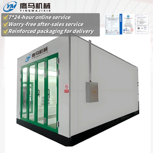 فرن تجفيف الطلاء عالي الحرارة، نوع تسخين كهربائي، خالٍ من الغبار، موفر للطاقة، ذو درجة حرارة ثابتة، صديق للبيئة، للاستخدام في السيارات - Product Image 1