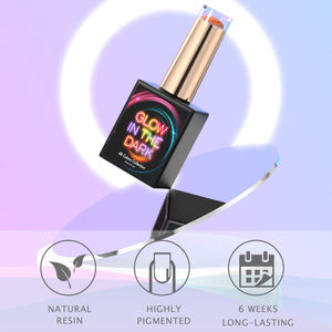 JTING terbaru kedatangan unik 48 warna cat kuku gel koleksi bercahaya cahaya dalam gelap cat kuku set OEM ODM perlengkapan kuku - Product Image 4