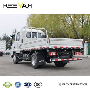 Nuevo Camión de Carga <span class=keywords><strong>JAC</strong></span> de <span class=keywords><strong>Doble</strong></span> <span class=keywords><strong>Cabina</strong></span> de 3 y 4 Toneladas Camión Ligero 4x2 <span class=keywords><strong>4x4</strong></span> para Transporte Logístico a Buen Precio - Product Image 5