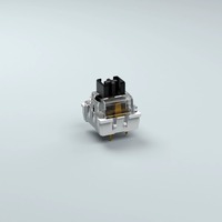 Lot de 5 interrupteurs de clavier mécaniques linéaires (TTC) BTRE de couleur bleutée personnalisables, 5VDC, marche/arrêt, montage SMD/DIP sur PCB