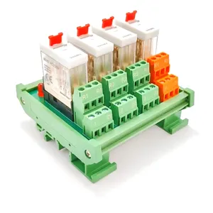 Kontron LED göstergesi ve basma düğmesi Din-ray çok fonksiyonlu modüler röle