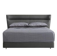 Camas de remolque eléctrico de madera Solid King Muebles de hotel multifunción Sofá de tamaño bajo Marco De Litera Cama inteligente para niños