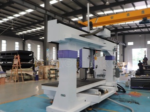 Machine de fraisage CNC ATC à vente chaude, magazine d'outils à disque, broche à 5 axes automatique, routeur CNC pour le bois, pour la fabrication de modèles de voitures et de bateaux - Product Image 5