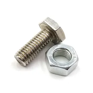 Hardware stainless steel grade 8.8 hex bolts and nuts hdg