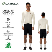 Maillot de cyclisme LAMEDA ODM pour homme, logo personnalisé, respirant, en tissu italien, pour route, VTT, gravel