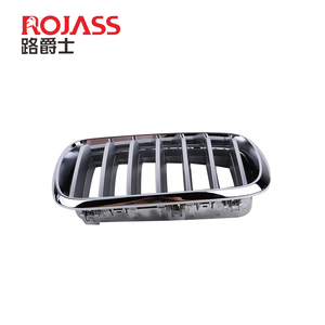 51117303107 pour <span class=keywords><strong>BMW</strong></span> X5 série F15 ligne d'ombre de rein avant calandre chromée argentée calandre de pare-chocs avant gauche - Product Image 4