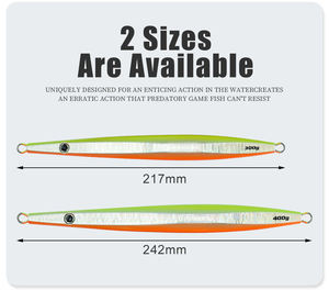 JiggingDuke Mồi Câu Dọc Chìm Nhanh Tốc Độ Biển Sâu 300G 400G Mồi Câu Cá Nước Mặn Mồi Câu Jig Chậm Bằng Kim Loại - Product Image 5