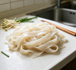 Noodles di Riso Freschi Premium per Pad Thai, Spaghetti di Riso Morbidi e Piatti Pronti da Cucinare, Noodles Thai per Frittura - Product Image 2