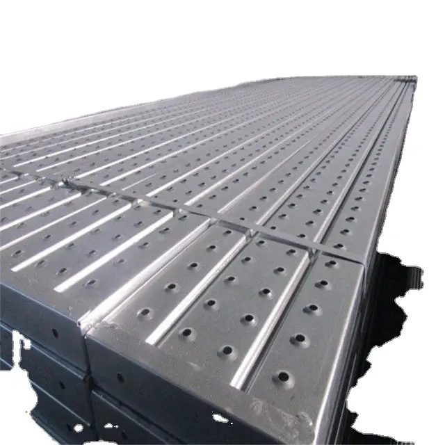 FRD Professionele Vervaardiging Best Selling Pre-Gegalvaniseerd Steigers Metalen Plank Decking Board Stalen Plank Bouw