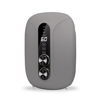Chauffe-eau électrique instantané mural compact pour usage domestique, chauffage rapide direct, 5500W/8000W, numérique, antigel