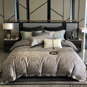 2024 New Cotton Cao Nổi Bốn Mảnh Bộ Thêu Bộ Đồ Giường Bộ - Product Image 6