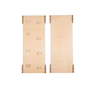 Wooden Climbing <b>Frame</b> For Toddlers Indoor <b>Play</b> Structure Natural Wood Color Geometric Shape Unisex Toy - Product Image 4