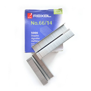 Grapas de Oficina de Alta Calidad 66/14, Grapas de Acero Inoxidable para Papelería en Venta - Product Image 2