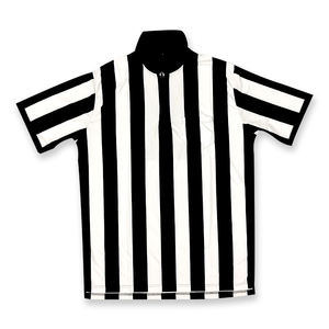 Camiseta de árbitro de fútbol de fábrica de Vietnam, sublimación personalizada, Diseño a rayas, logotipo de impresión, camisetas de árbitro de fútbol - Product Image 2