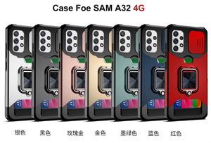 Étui d'armure pour <span class=keywords><strong>Samsung</strong></span> <span class=keywords><strong>Galaxy</strong></span> <span class=keywords><strong>Note</strong></span> <span class=keywords><strong>20</strong></span> / <span class=keywords><strong>Note</strong></span> <span class=keywords><strong>20</strong></span> Ultra Slide Camera Card Slot Wallet Protective With Ring Stand Cover - Product Image 5