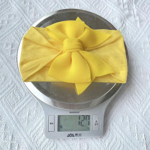 Neue europäische und amerikanische bonbon farbene Princess-Stirnbänder, weiche und bequeme Nylonbogen-Stirnbänder, Baby-Haarschmuck - Product Image 4