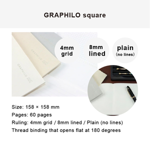 OEM tùy chỉnh graphilo phong cách Tạp Chí máy tính xách tay lưới vuông lót bằng bìa giấy - Product Image 4