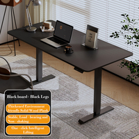 D-1C1 Bureau debout électrique intelligent à double moteur abordable, tables de bureau réglables en hauteur, cadre de bureau relevable