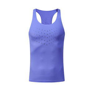 Débardeur de sport à séchage rapide pour hommes, ultra léger et respirant, pour l'entraînement d'athlétisme, la remise en forme et le marathon - Product Image 2